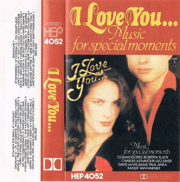 I LOVE YOU (MC), Ophalen of Verzenden, Zo goed als nieuw, Origineel, 1 bandje