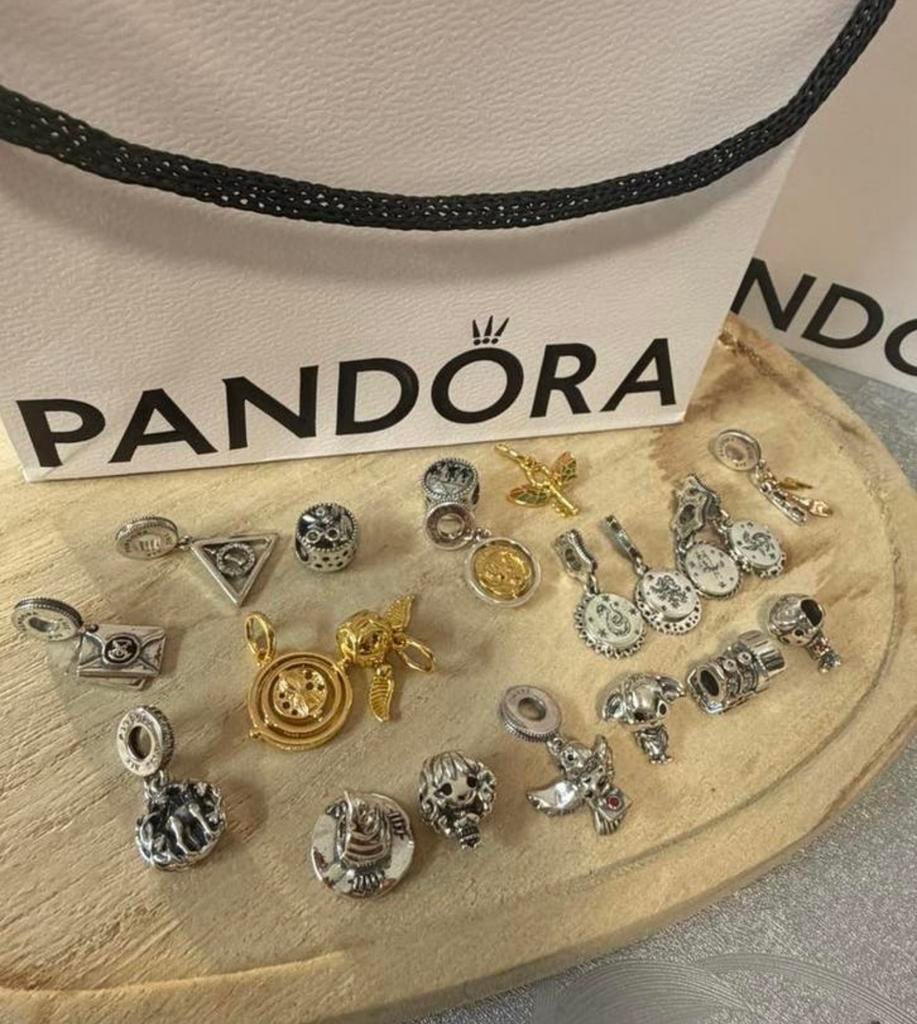 Harry Potter Pandora bedels - Diverse modellen beschikbaar, Sieraden, Tassen en Uiterlijk, Bedels, Gebruikt, Verzenden, Pandora
