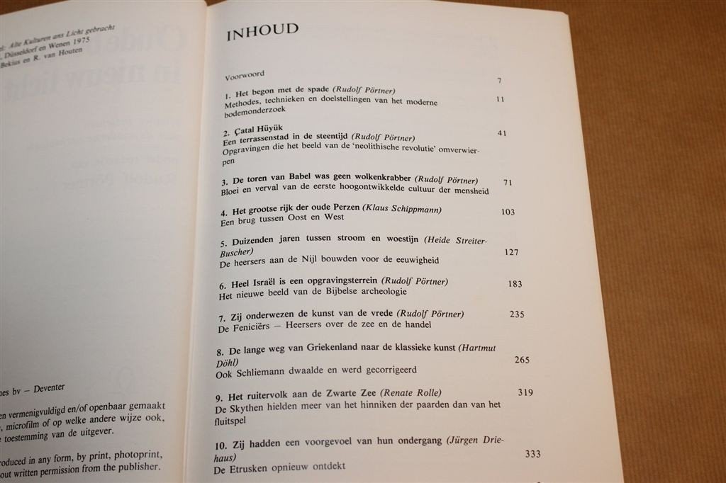 Oude Beschavingen Nieuw Licht — Archeologie Inzichten 1976, Boeken, Ophalen of Verzenden, Gelezen, Europa
