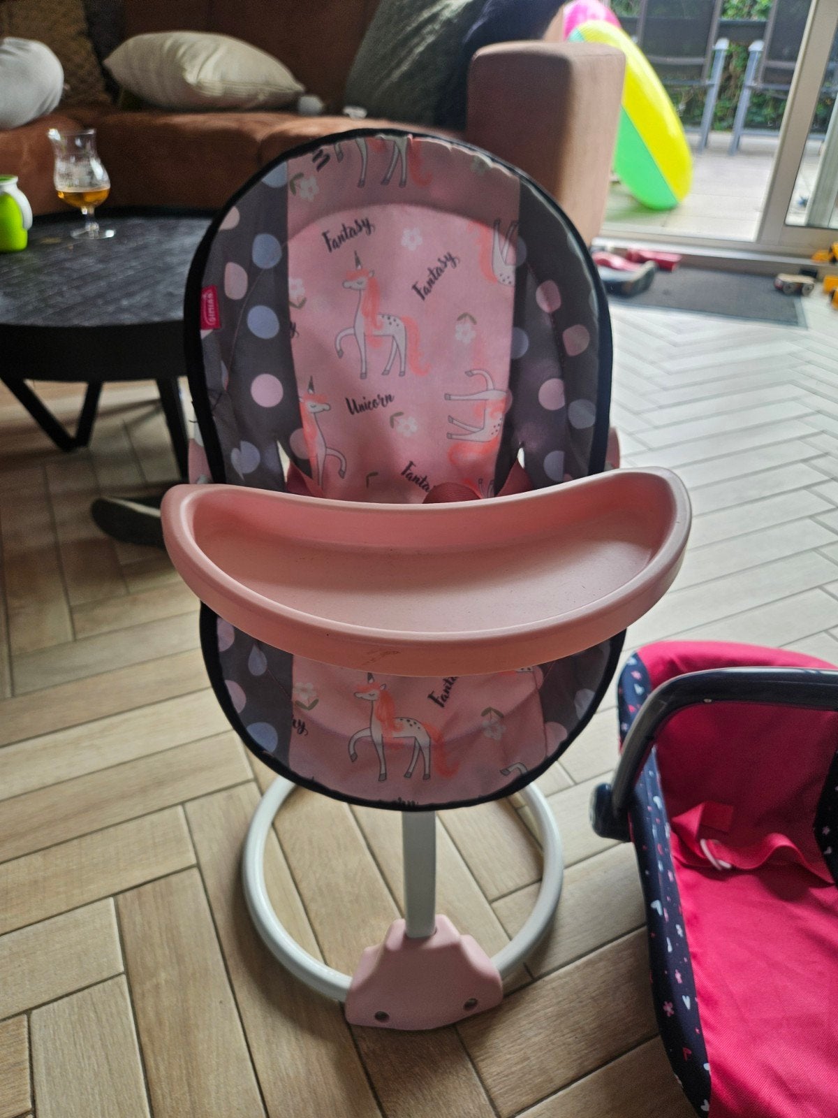 Poppen Maxi Cosi en Kinderstoel - Zo goed als nieuw, Kinderen en Baby's, Speelgoed | Poppen, Ophalen, Zo goed als nieuw, Overige typen