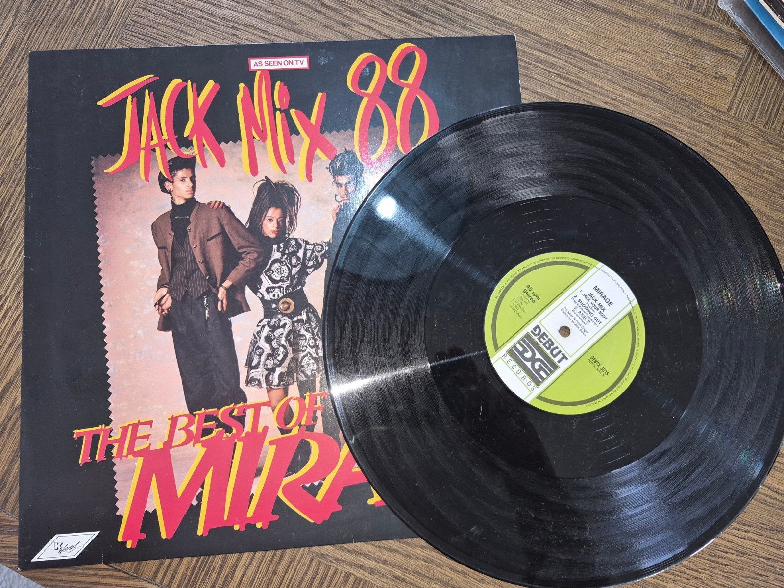 Jack Mix '88 - The Best Of Mirage Vinyl LP, LP, Pop, Ophalen of Verzenden, Zo goed als nieuw