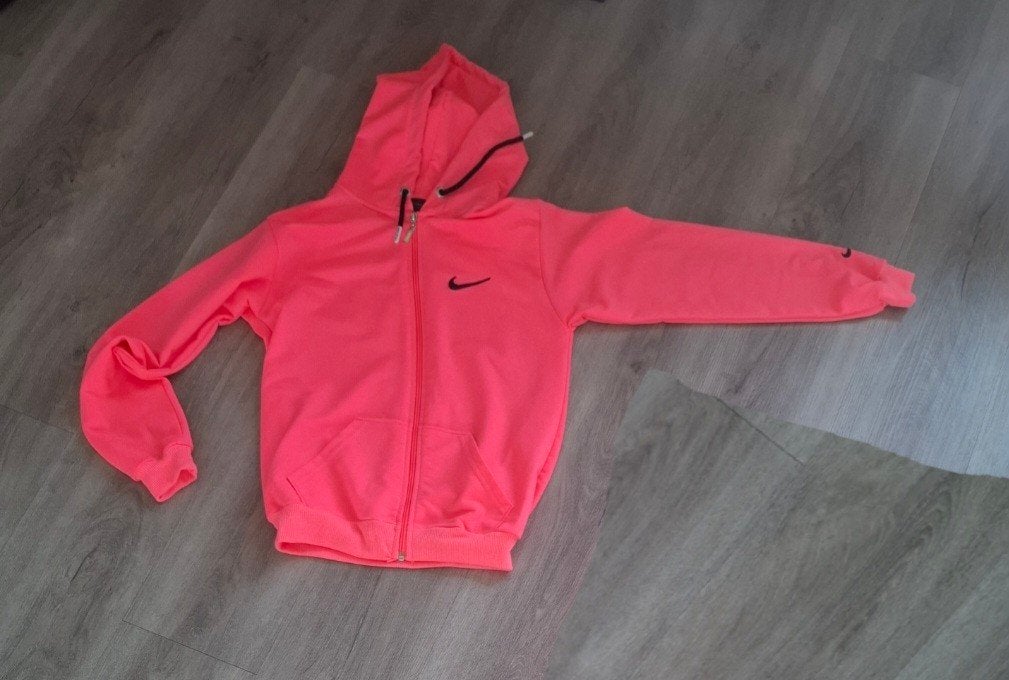 Nike meisjes vest met zakken maat 158/164 neon roze, Meisje, Trui of Vest, Ophalen of Verzenden, Zo goed als nieuw