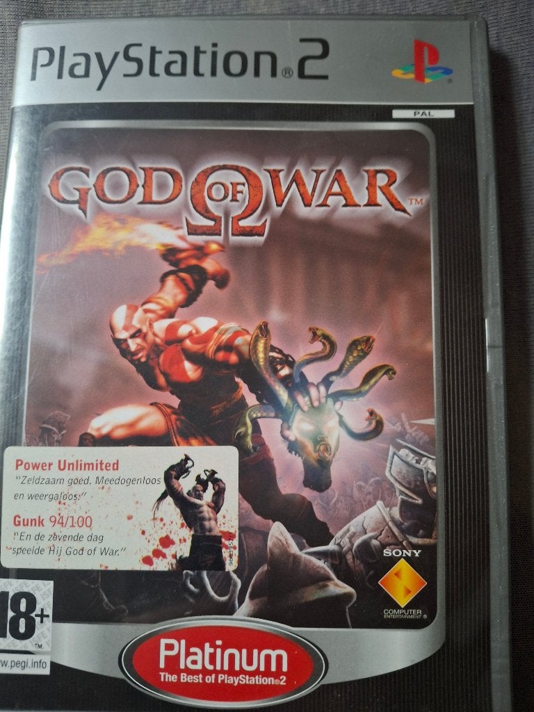 God of war ps2, 1 speler, Nieuw, Vanaf 12 jaar, Ophalen