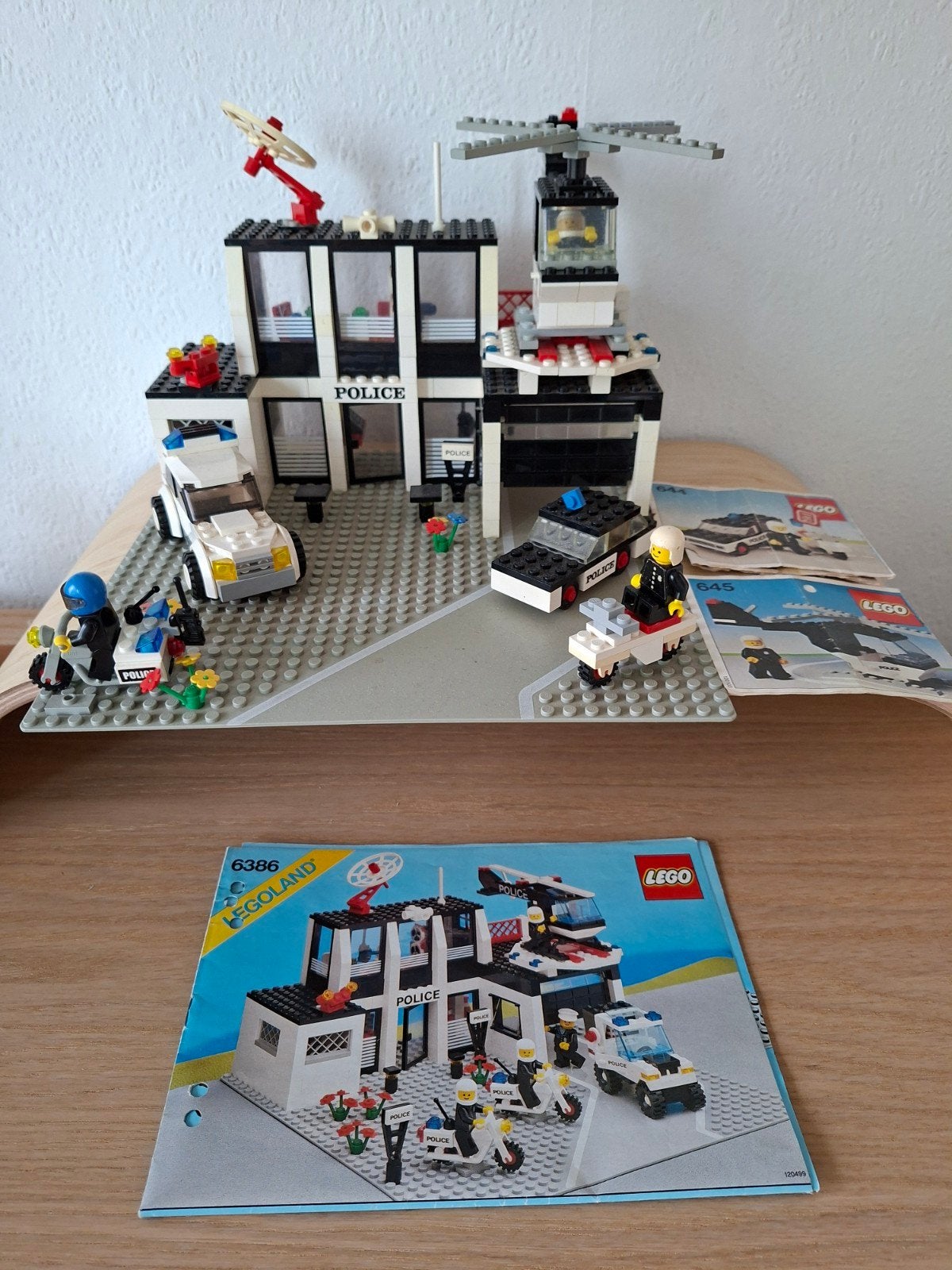 lego police kazerner 6386 en 644 en 645, Ophalen of Verzenden