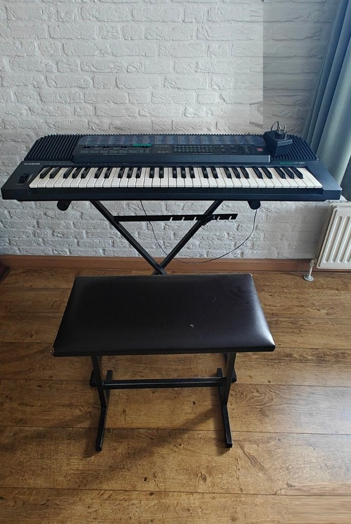 Keyboard  Casio CT-680 Synthesizer Keyboard, Ophalen, Gebruikt, 61 toetsen, Casio