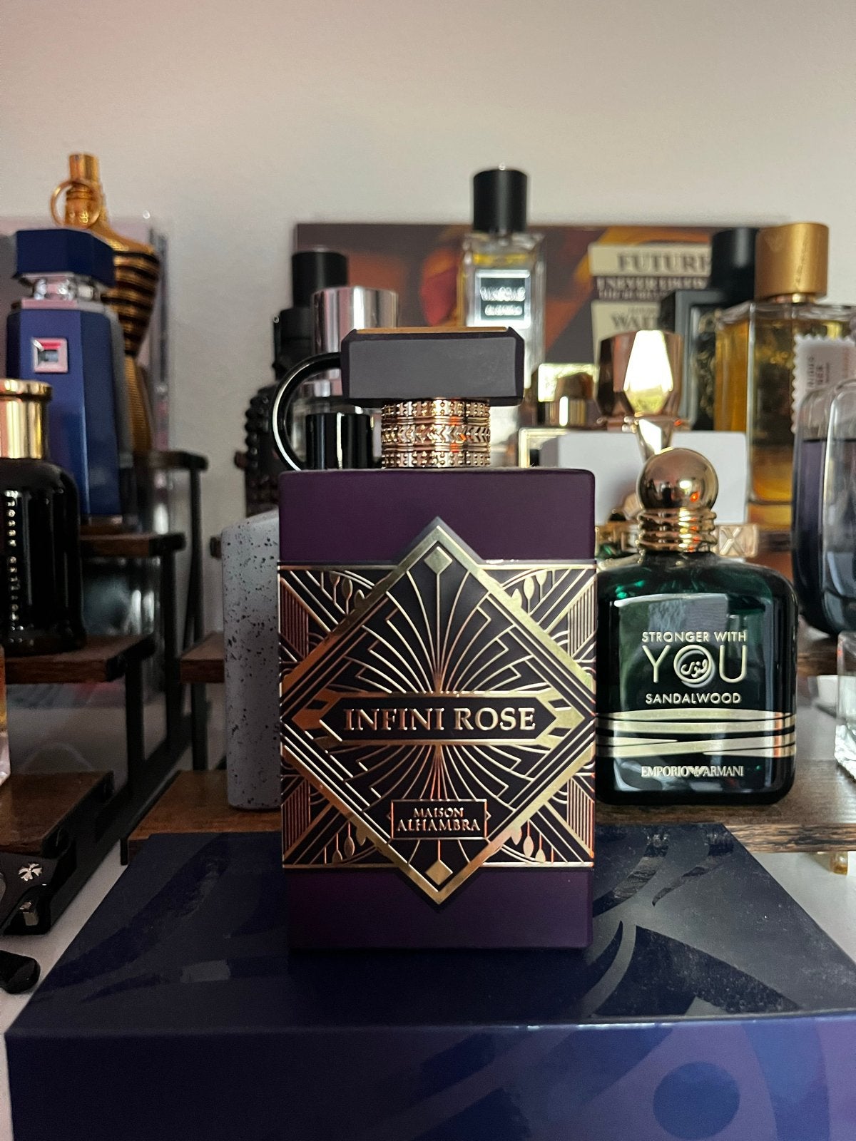 Maison Alhambra Infini Rose - 95/100 ML, Sieraden, Tassen en Uiterlijk, Uiterlijk | Parfum, Ophalen of Verzenden, Zo goed als nieuw