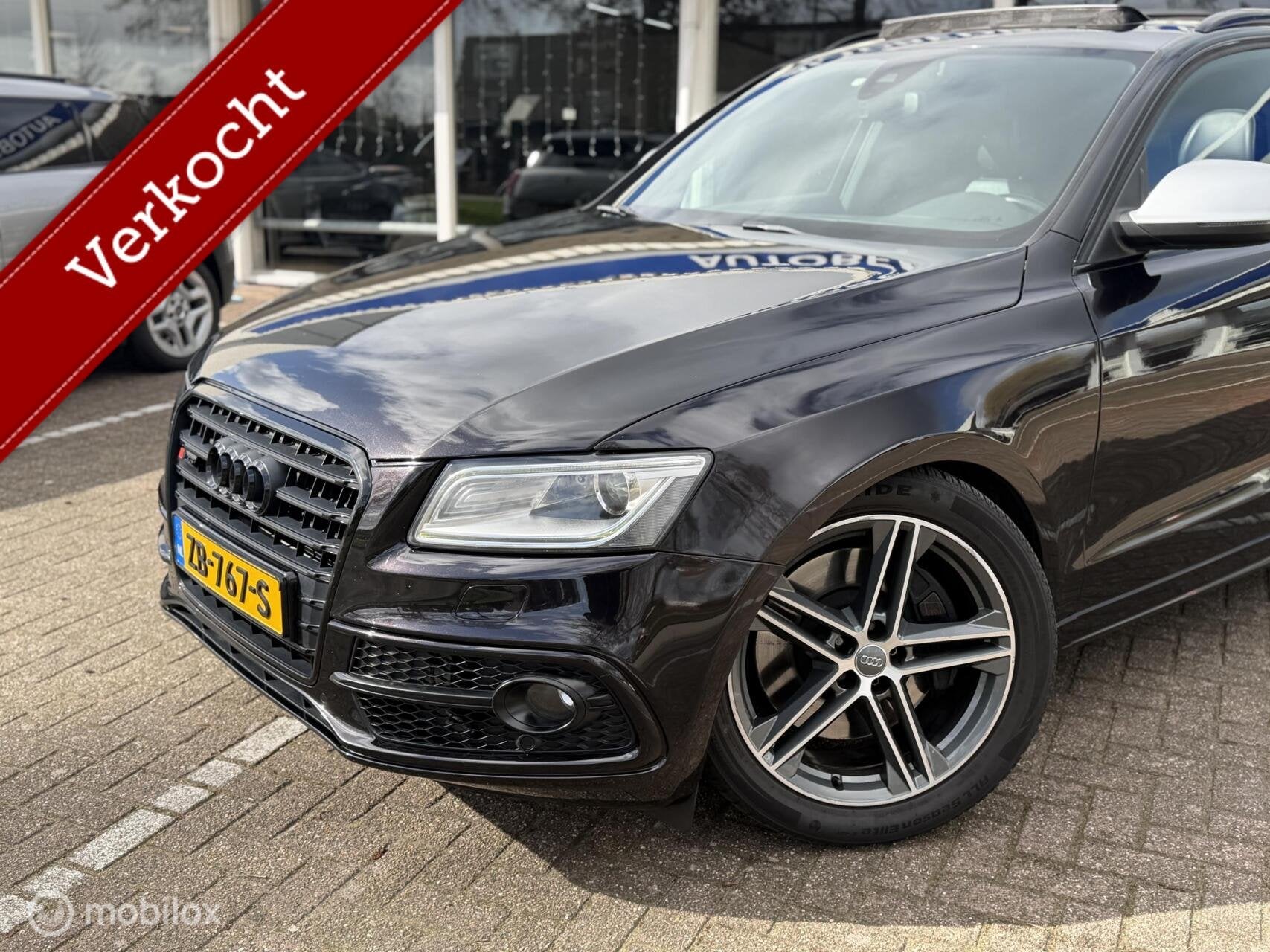 Audi SQ5 |3.0 TDI SQ5 quattro Pro Line|Pano|Lane|B&O|Camera|, Auto's, Audi, Automaat, Euro 5, 15 km/l, Gebruikt