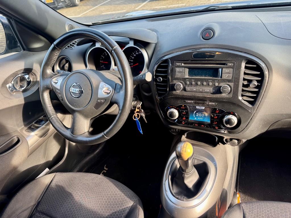 Nissan JUKE 1.6 Acenta CLIMA TREKHAAK NETTE AUTO NAP APK, Auto's, Euro 5, 4 cilinders, Electronic Stability Program (ESP), 49 €/maand