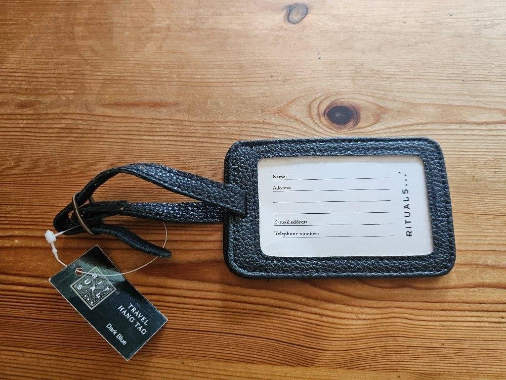 Rituals Travel Hang Tag - Donkerblauw Bagagelabel, Ophalen of Verzenden, Nieuw, Blauw, Overige typen