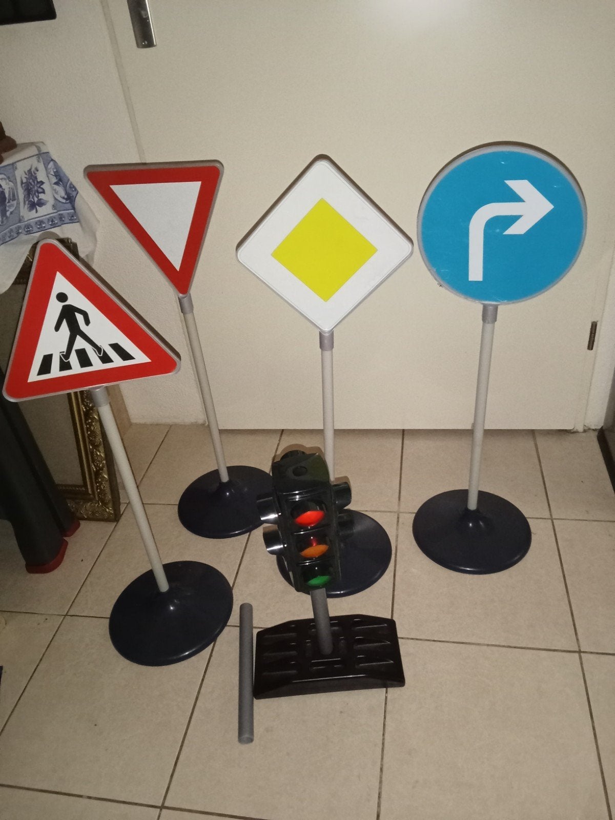 Klein Toys Verkeerslicht en Verkeersborden Set, Ophalen of Verzenden, Jongen of Meisje