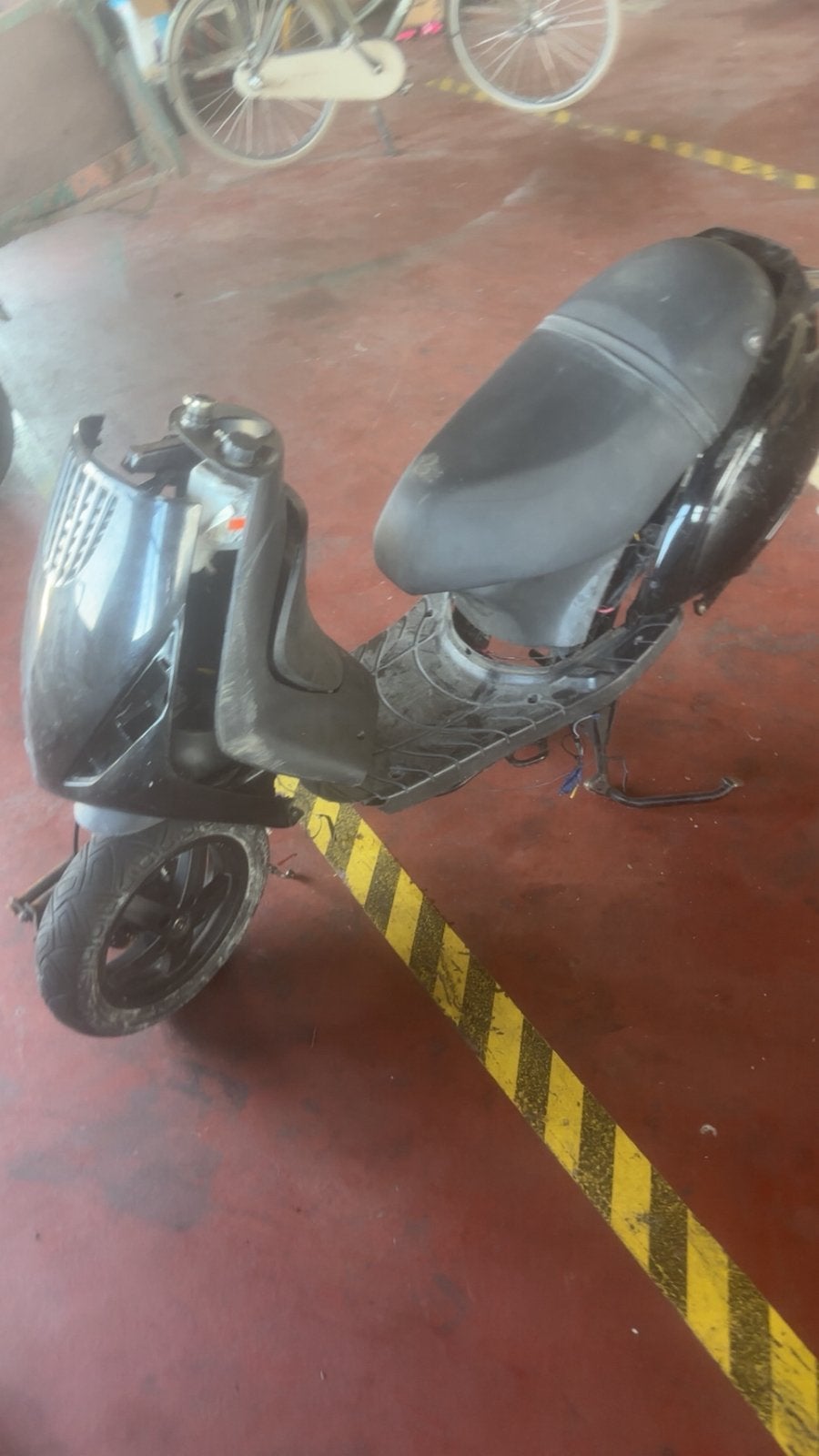Zip brom frame met swing arm en las sp vork (wok!!!), Ophalen, Zo goed als nieuw, Frame