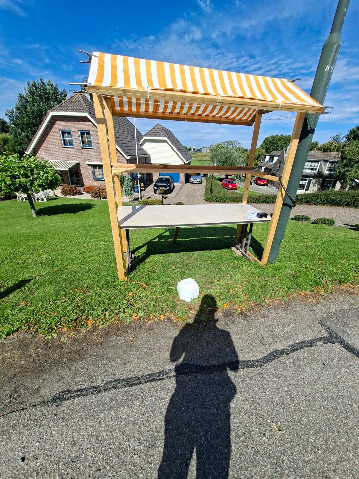 Sterke marktkraam/verkoopkraam, 200x70cm, Gebruikt, Overige typen, Minder dan 4 meter, 2 meter of meer