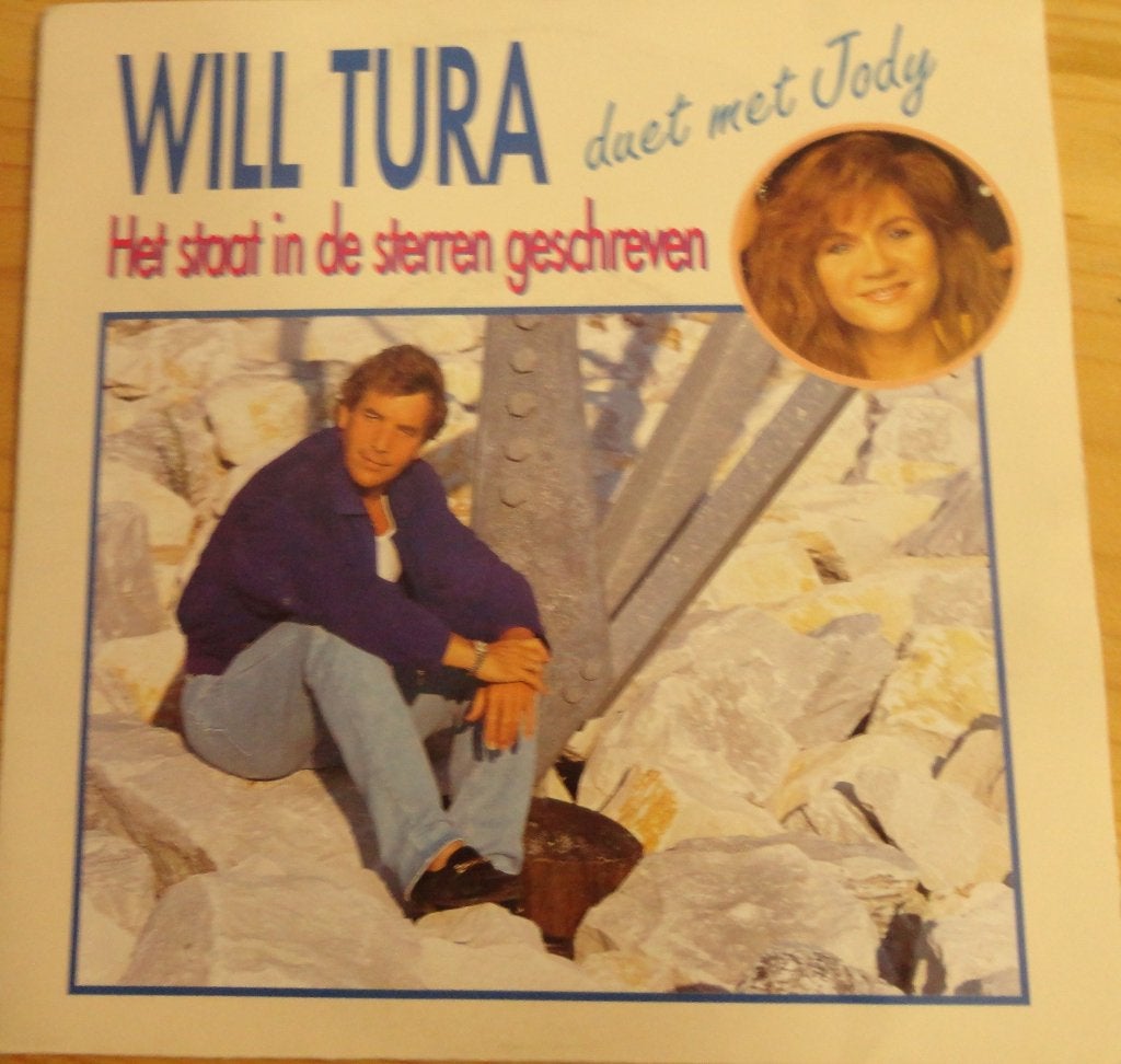 Will Tura & Jody > Het staat in de sterren ge, Ophalen of Verzenden, Gebruikt, 7 inch, Nederlandstalig