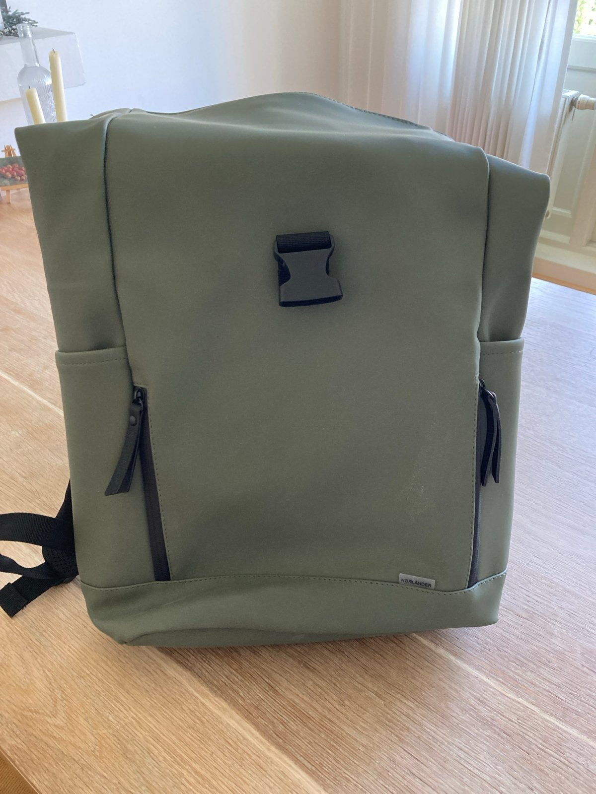 Norländer Bicycle Backpack 2.0 Green - Nieuw, 25 tot 40 cm, Nieuw, Ophalen of Verzenden, Waterdicht