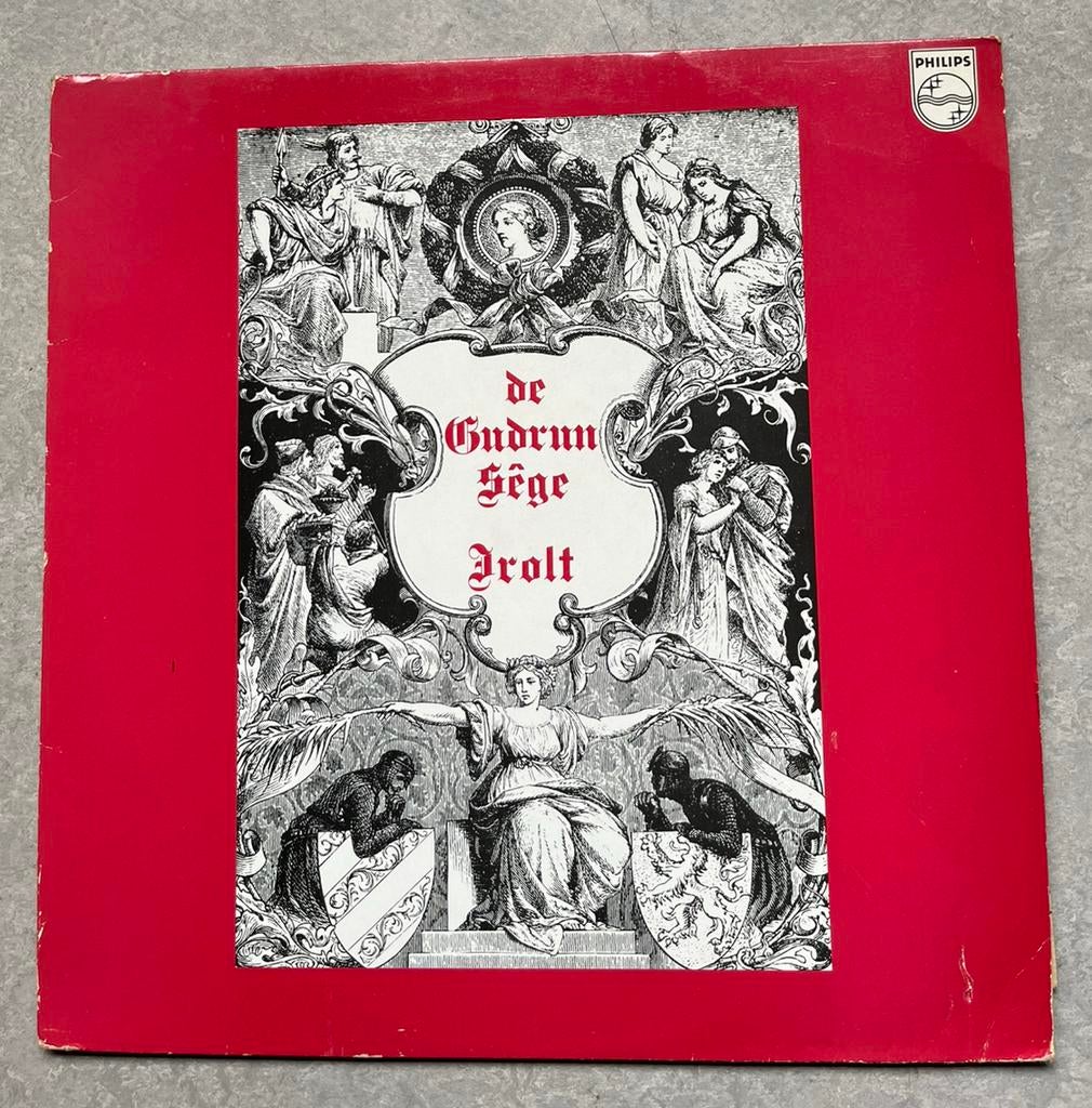 Irolt - De Gudrun Sêge (LP/Vinyl folk Fries), Cd's en Dvd's, Ophalen of Verzenden, Gebruikt, 12 inch