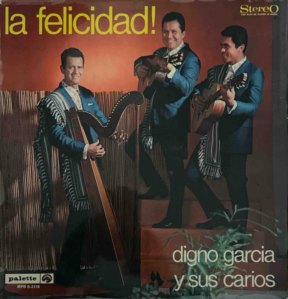Digno Garcia Y Sus Carios - La Felicidad!, Ophalen of Verzenden, 1960 - 1969, Zo goed als nieuw, 12 inch
