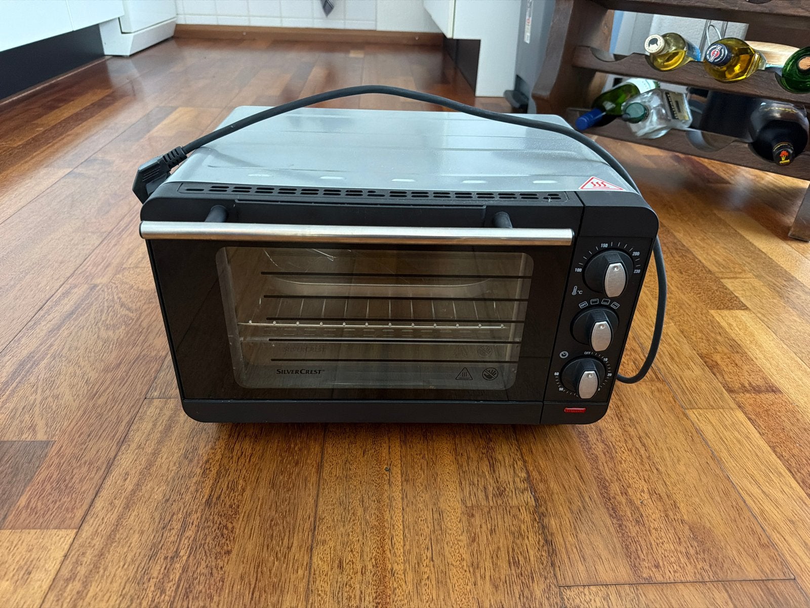 Silvercrest Mini-oven - Compact en veelzijdig, Ophalen, Minder dan 45 cm, Silvercrest, Zo goed als nieuw