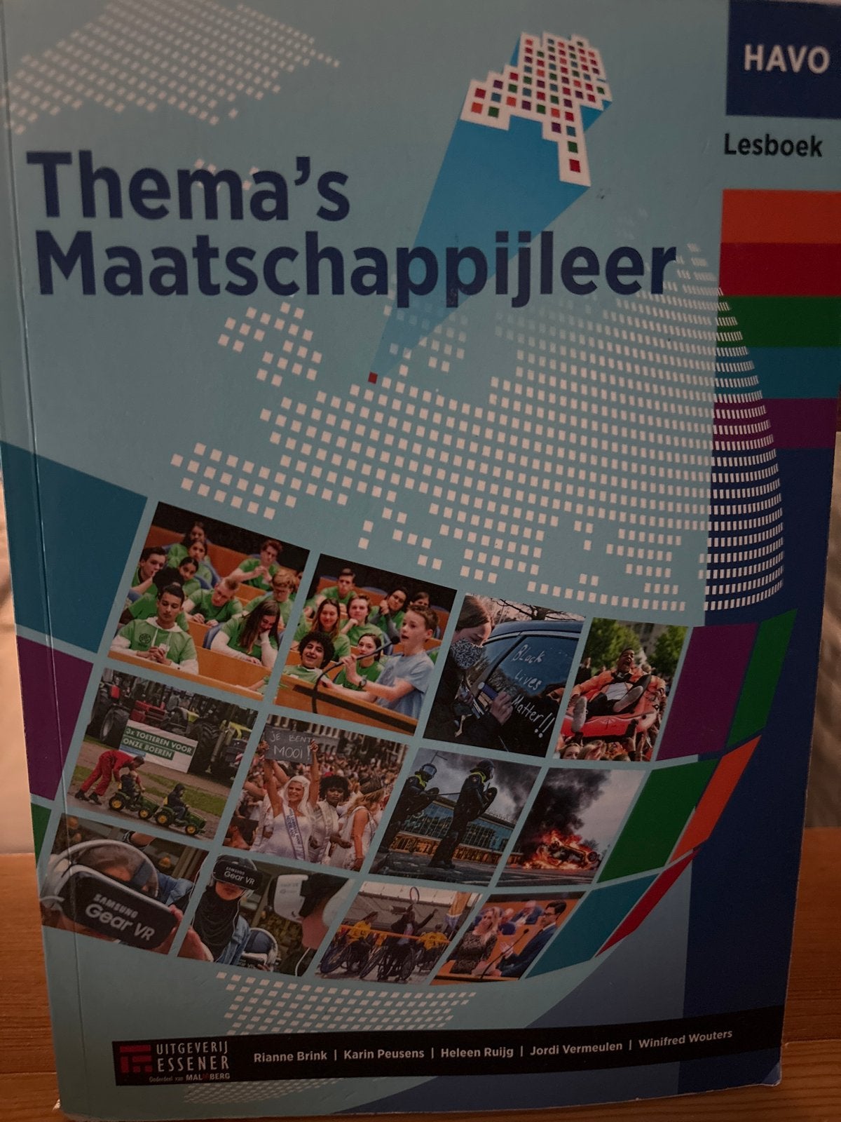 Thema's Maatschappijleer HAVO Lesboek, Ophalen of Verzenden, Zo goed als nieuw, HAVO, Maatschappijleer