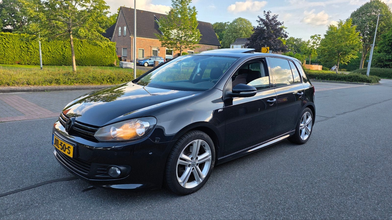 Volkswagen Golf 1.4 TSI 118KW 2010 Zwart R-line Alcantara, Voorwielaandrijving, 4 cilinders, Zwart, Handgeschakeld