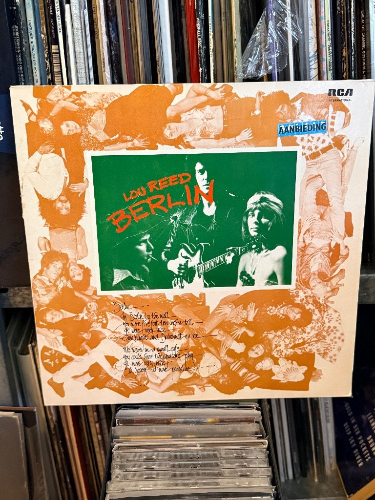 Lou Reed - Berlin LP Vinyl NL persing 1985, Cd's en Dvd's, Ophalen of Verzenden, Gebruikt, 12 inch, Poprock