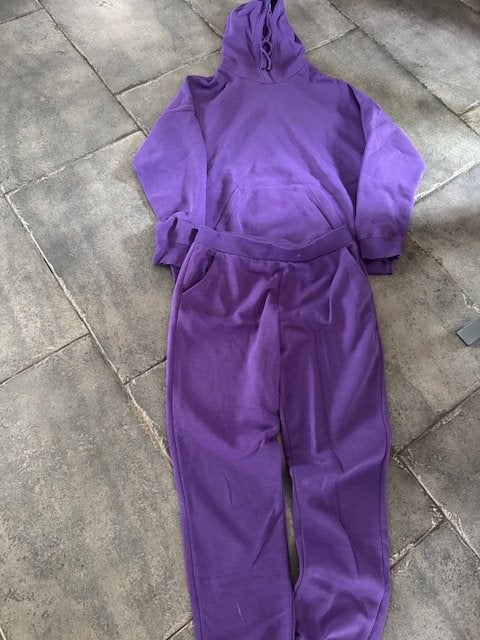 Joggingpak maat XL, Overige typen, Verzenden, Paars, FB Sister
