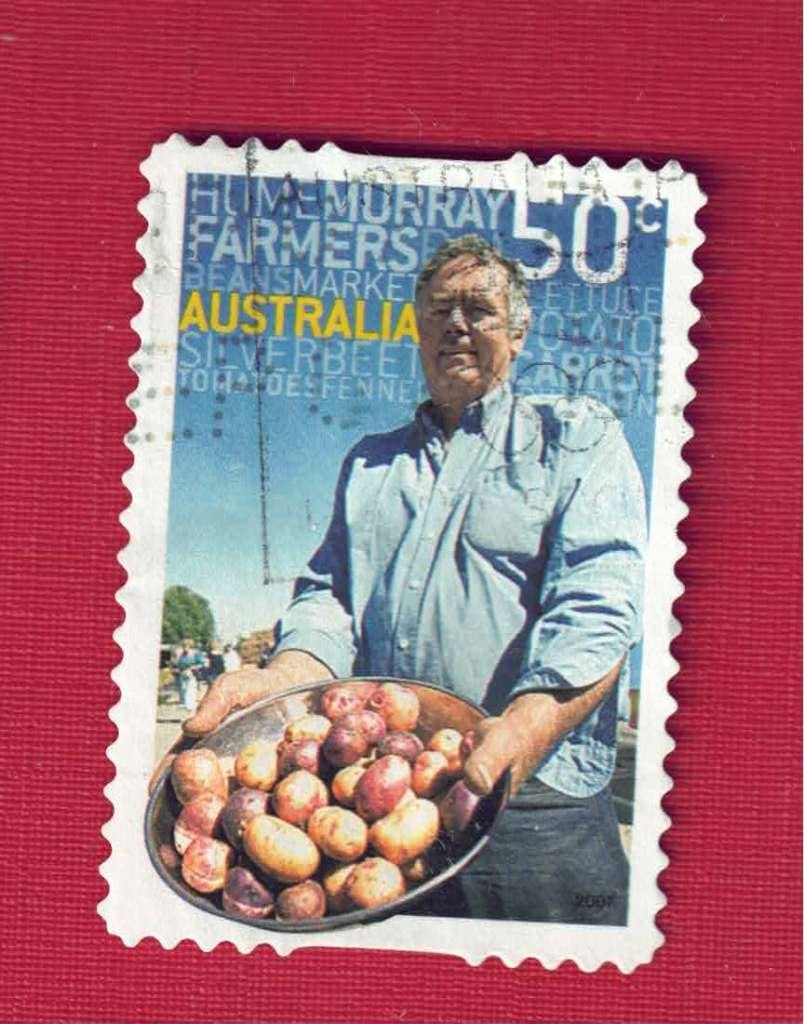 Australia - cat.nr. 2866 - Farmers - 50c - gebr, Postzegels en Munten, Ophalen of Verzenden, Gestempeld