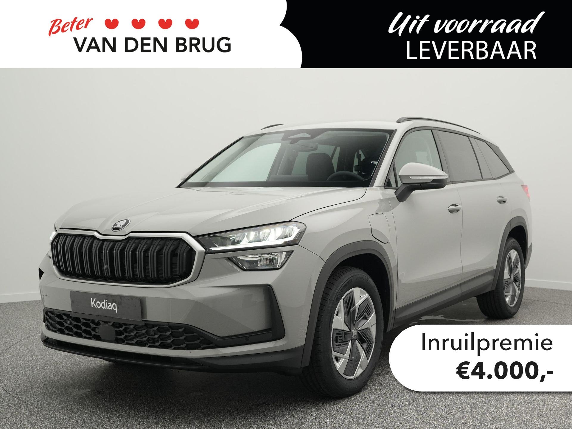 Skoda Kodiaq Business Edition 1.5 TSI PHEV | Trekhaak | Geti, Auto's, Skoda, Stof, 1498 cc, Euro 6, 4 cilinders