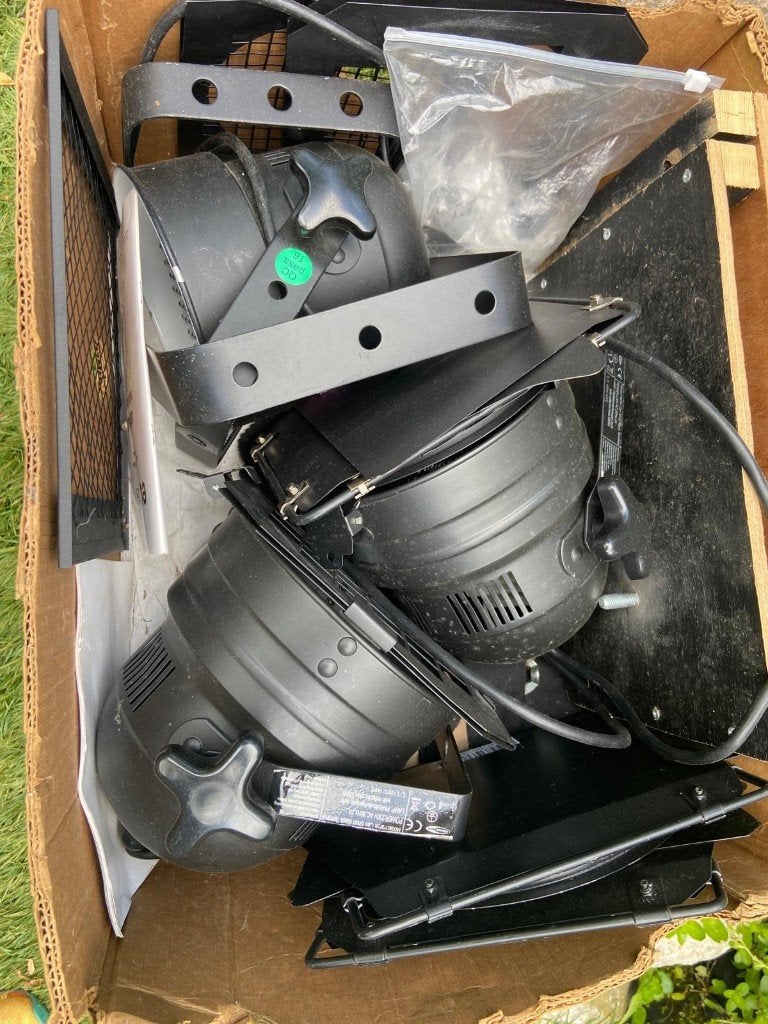 theaterlampen led en analoog, Ophalen, Gebruikt, Licht