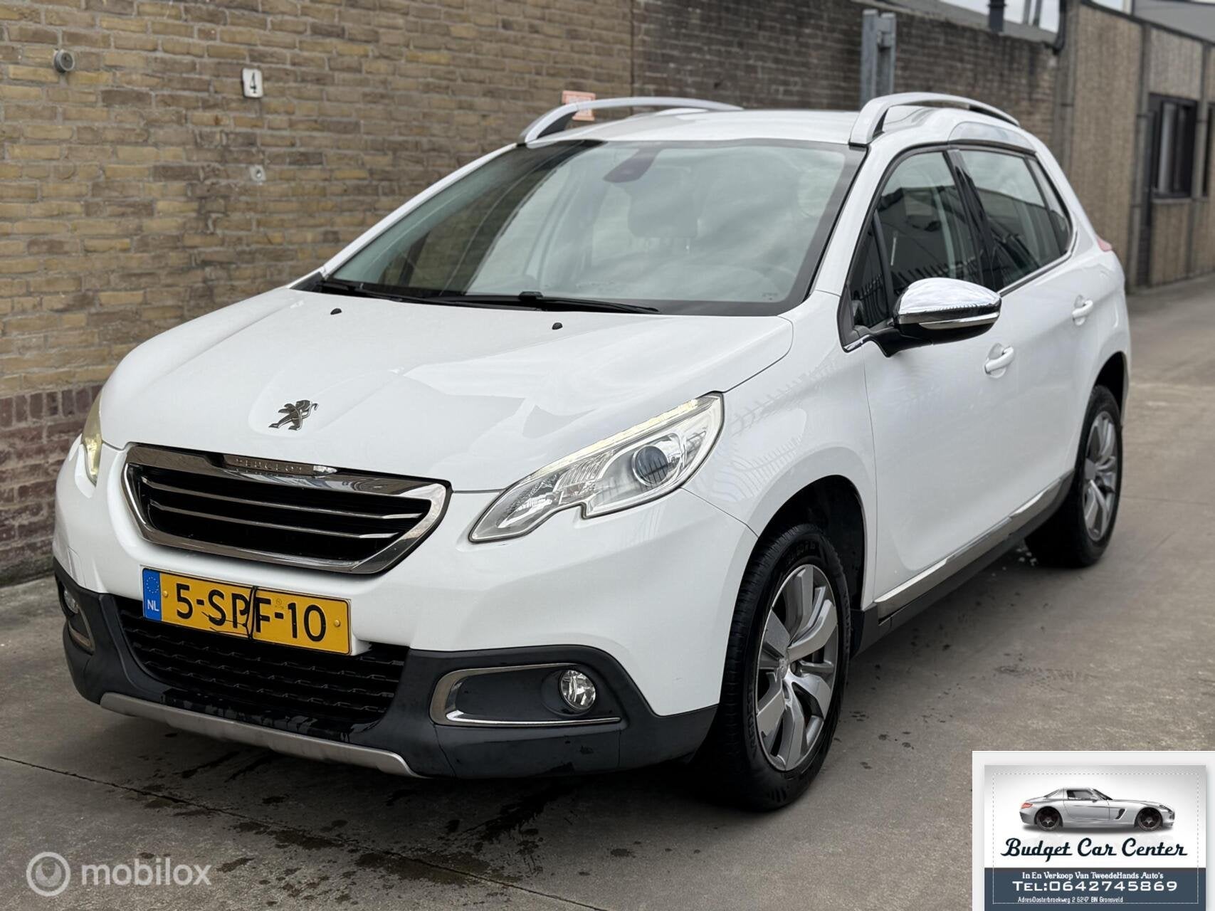 Peugeot 2008 1.2 VTi Allure. Hoge instap. APK BIJ AFLEVERING, Voorwielaandrijving, Euro 5, 1199 cc, 82 pk