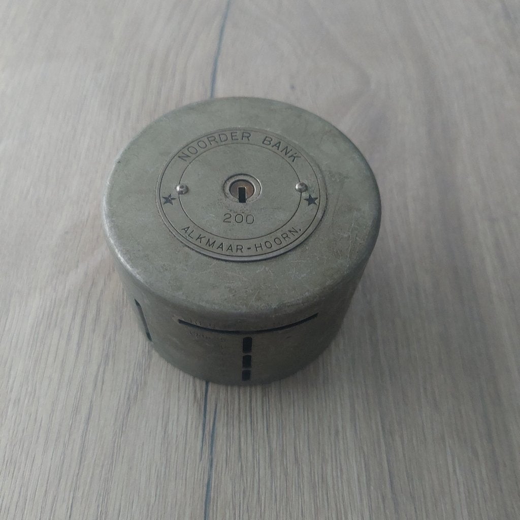 Antieke / Vintage Spaarpot Noorder Bank Alkmaar-Hoorn, Ophalen of Verzenden