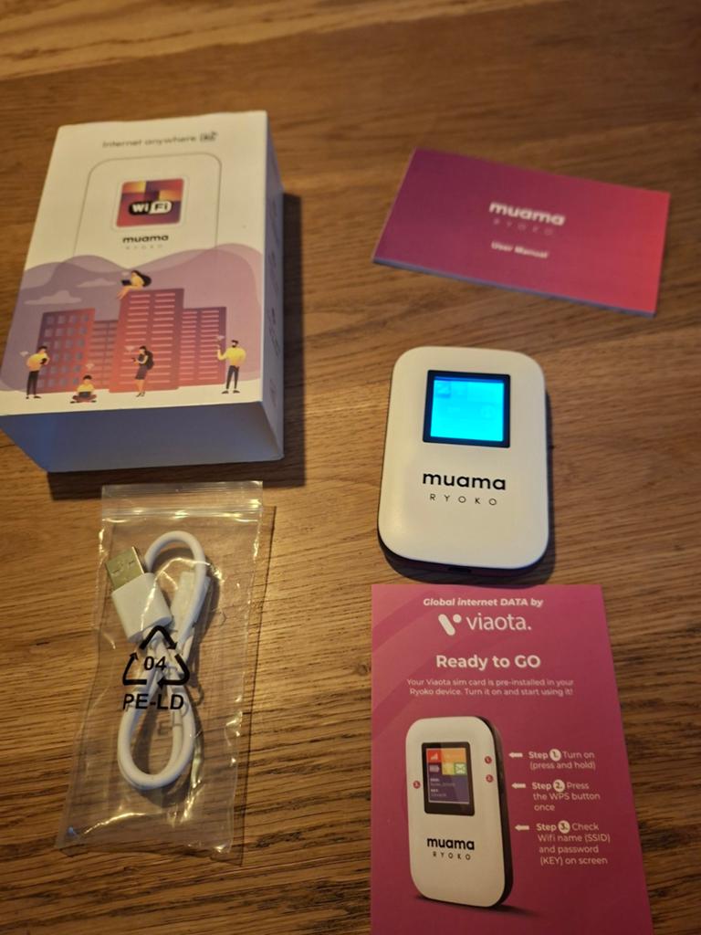 De Muama Ryoko mobiele WiFi router, Ophalen of Verzenden