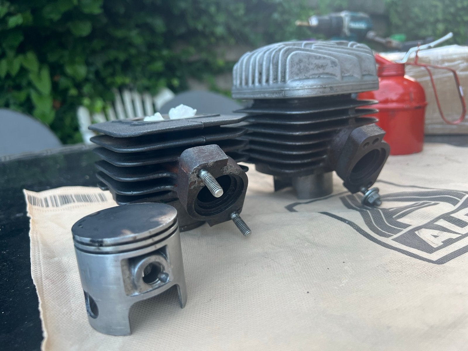 Malossi 70cc cilinderkit voor Vivacity/Speedfight, Verzenden, Gebruikt, Cilinder, Overige merken