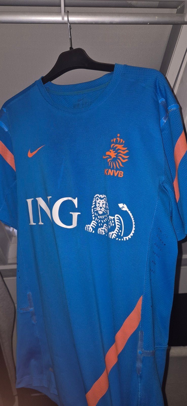 Nederlands Elftal Voetbalshirt training Maat M, Nike, Ophalen of Verzenden, Voetbal, Gedragen