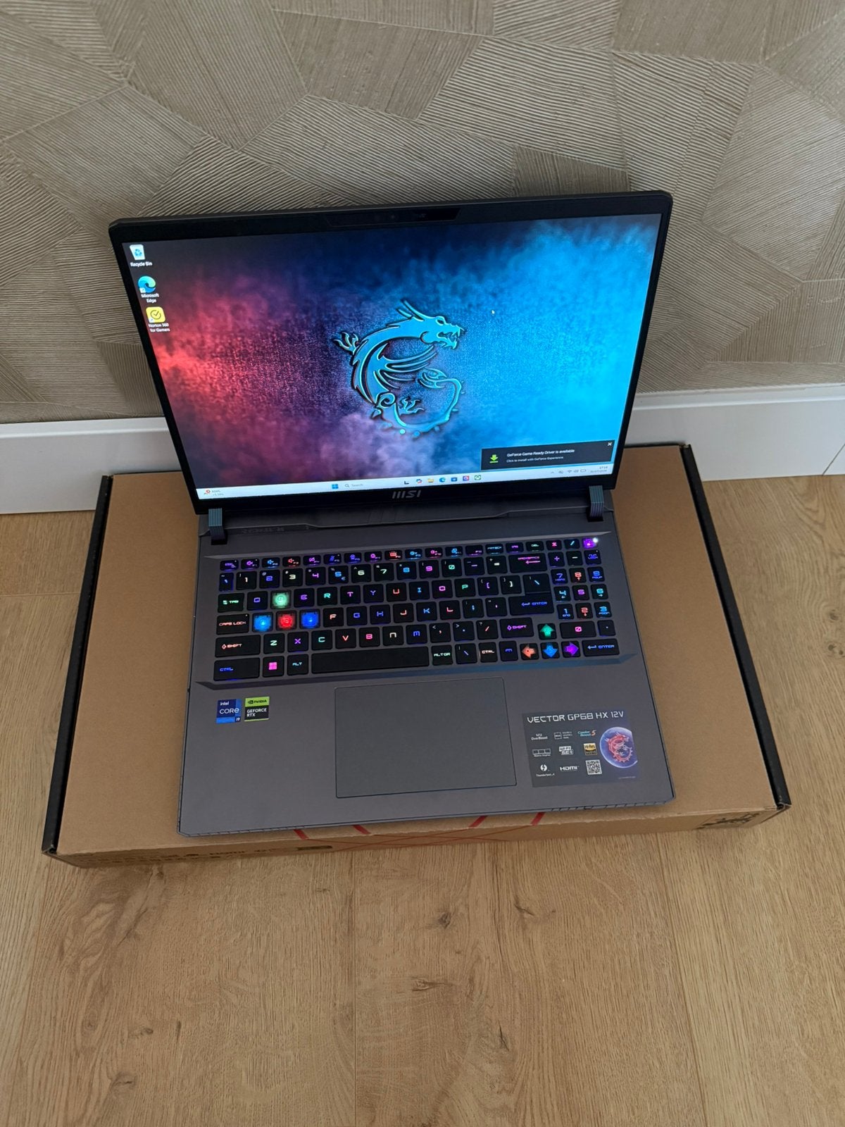 MSI Gaming Laptop – RTX 4080 | i9-12900HX | 32GB DDR5 | 1TB, Ophalen of Verzenden, Zo goed als nieuw, Gaming, 4 Ghz of meer