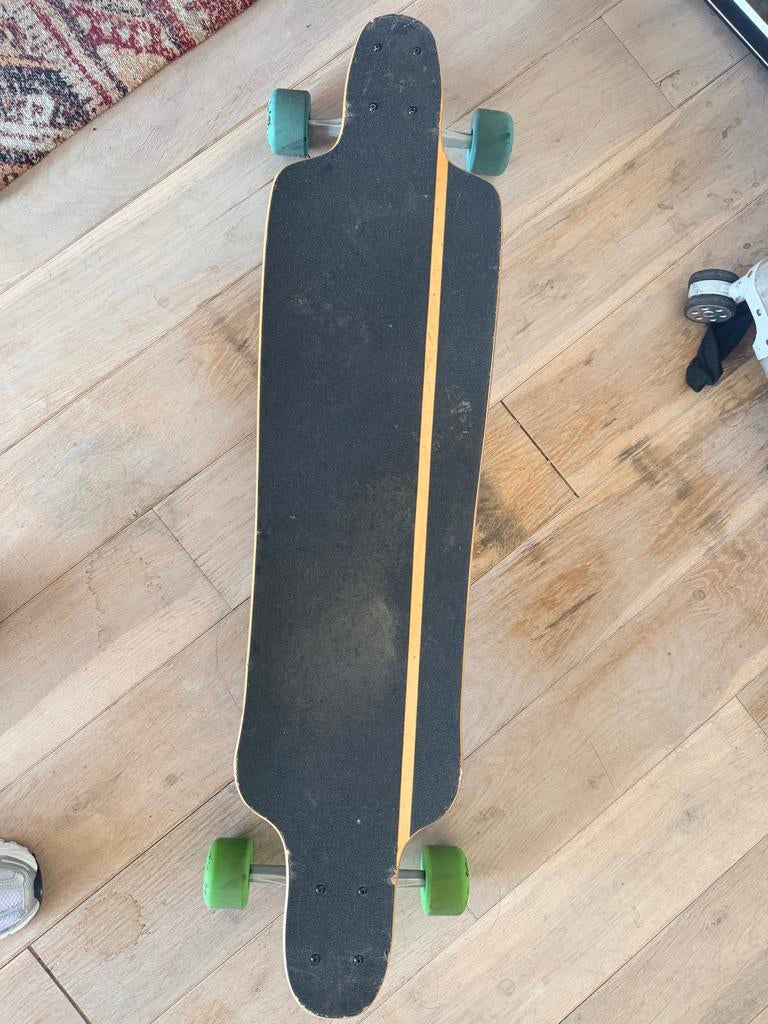 Landyachtz Drop Cat Python Longboard - Zo goed als nieuw, Ophalen of Verzenden, Zo goed als nieuw, Skateboard, Longboard