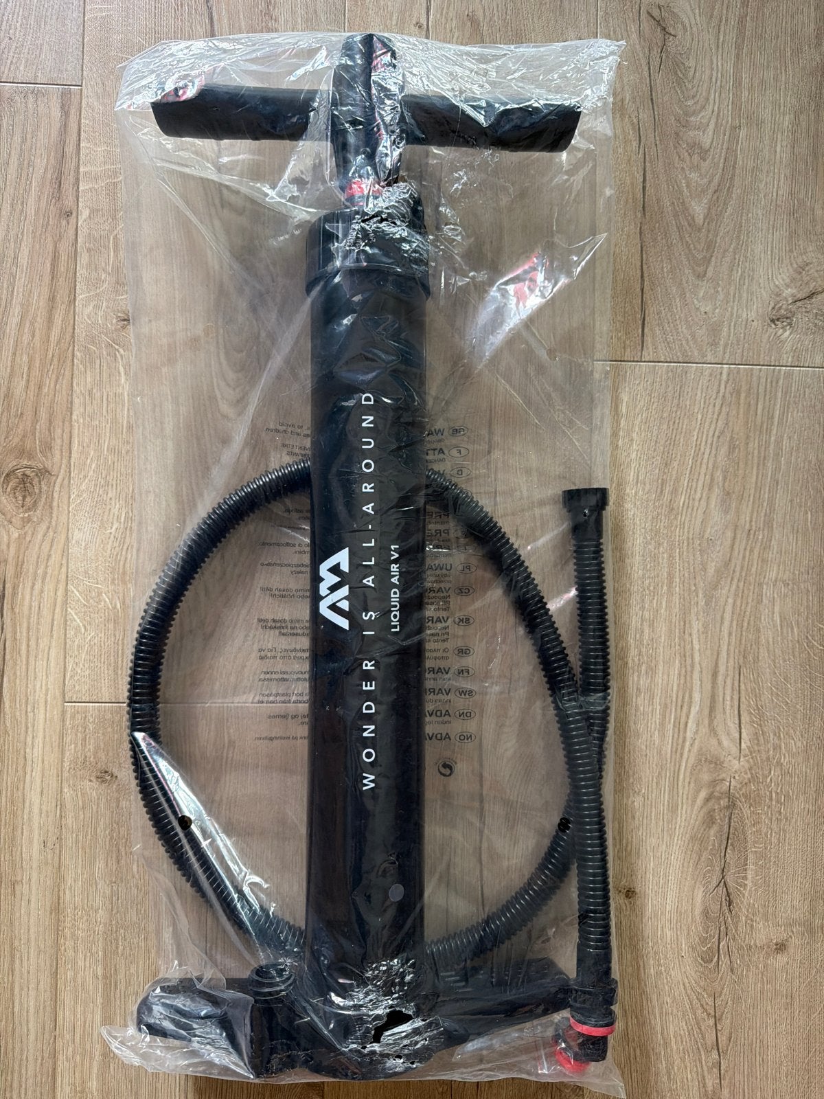 Sup pomp Liquid Air V1 Pomp met Drukmeter, Ophalen of Verzenden, Drukmeter, Nieuw