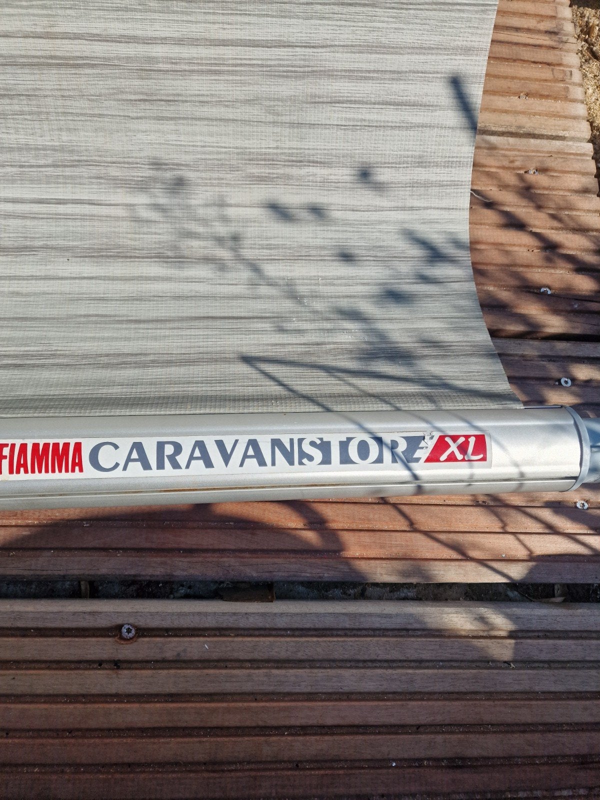 Fiamma Caravanstore XL 360 Royal Grey Luifel, Ophalen, Gebruikt