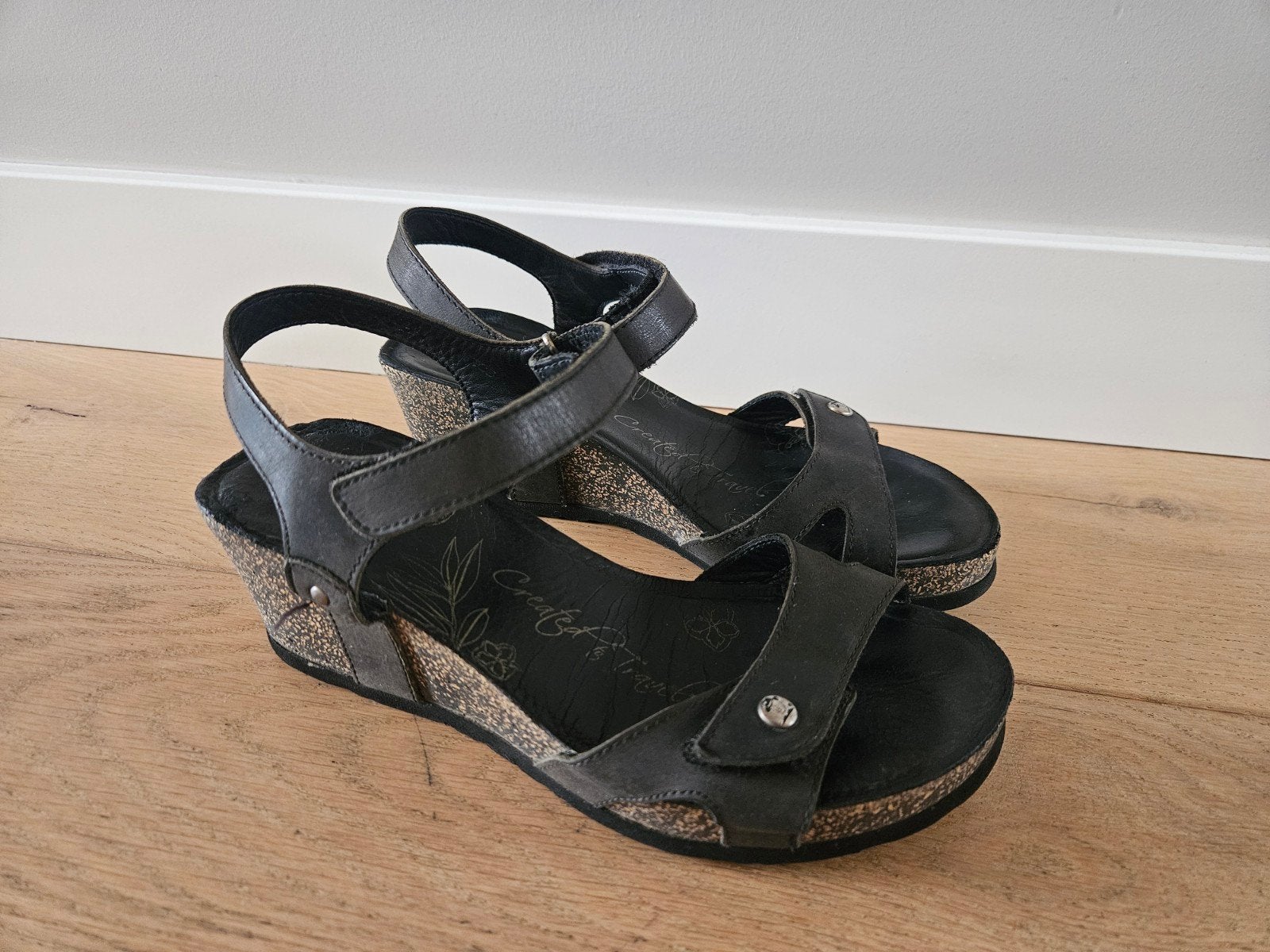 Panama Jack sandalen, model Julia maat 37, Zwart, Panama Jack, Gedragen, Sandalen of Muiltjes