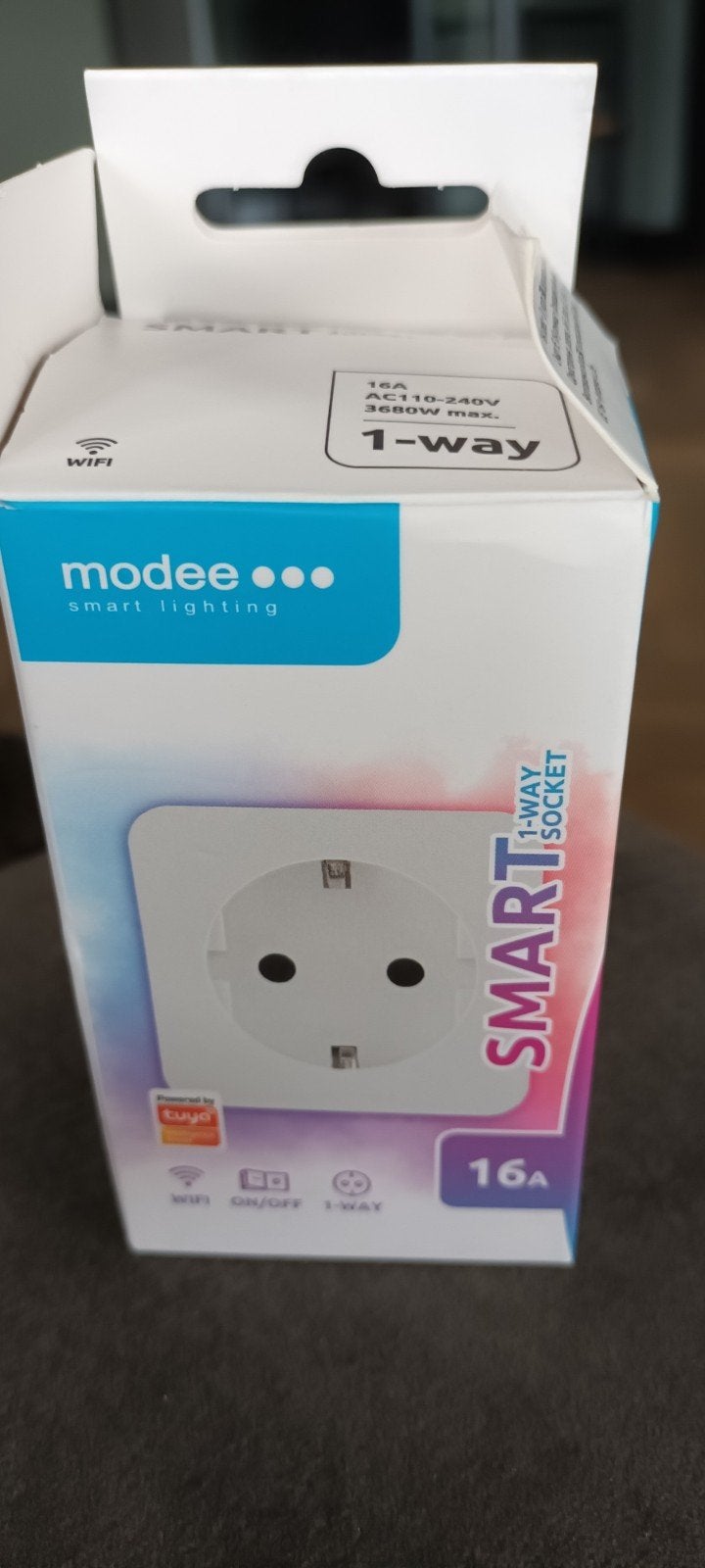 Modee Smart Lighting Smart Socket 16A (Tuya), Doe-het-zelf en Verbouw, Ophalen of Verzenden, Nieuw, Overige merken, Stekkerdoos