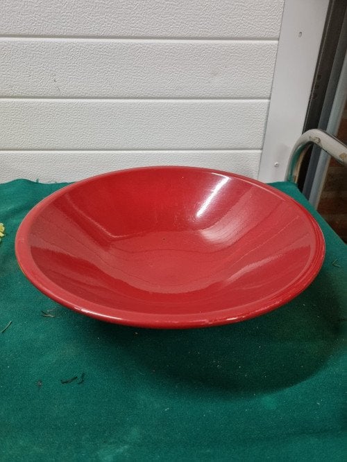 fruitschaal rood groot aardewerk, Ophalen of Verzenden, 'T Olde Gre-j, Info@toldegrej.nl, Endepoelstraat 20f Didam