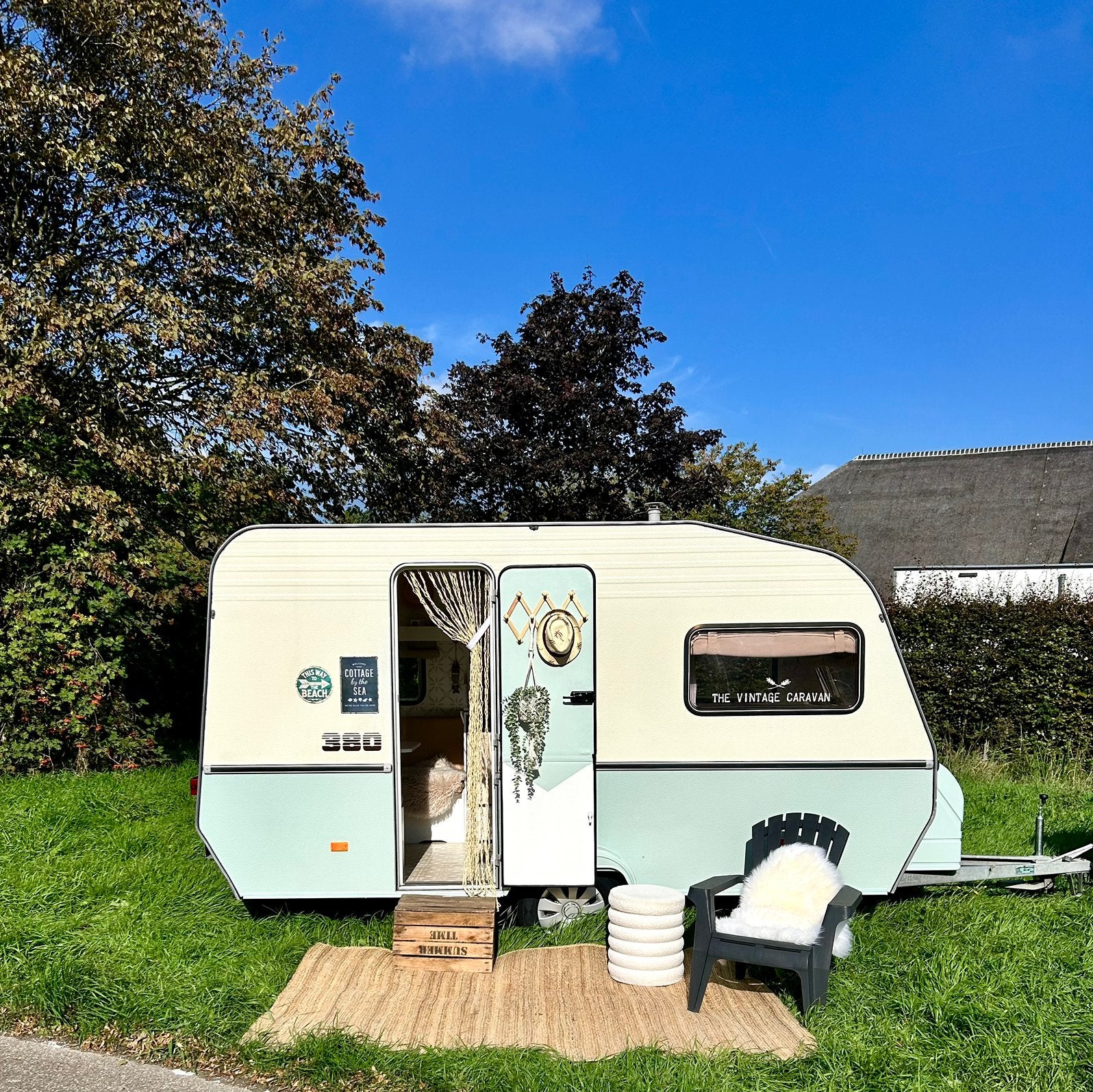 Retro Chateau Confort, Caravans en Kamperen, Chateau, Koelkast, Bedrijf, Treinzit