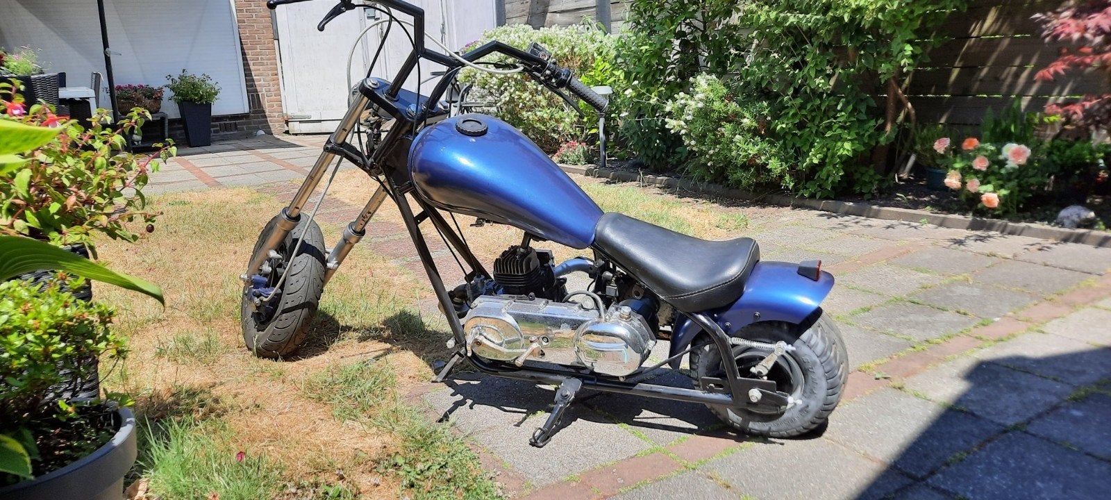 Project motorfiets/brommer - Uniek model!, Fietsen en Brommers, Ophalen, Gebruikt, Onbekend, Overige typen