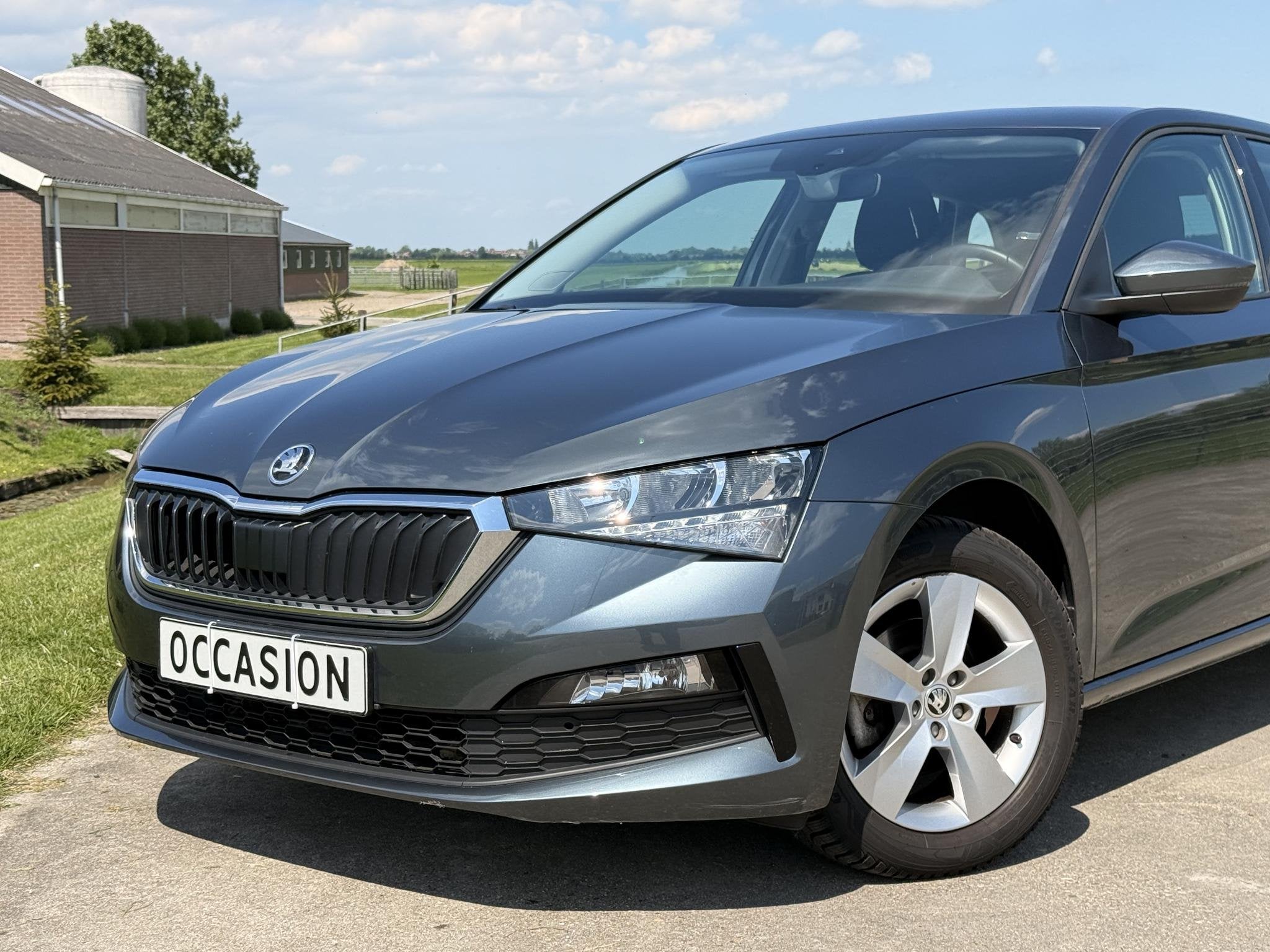 Skoda Scala 1.0 TSI Ambition | CARPLAY | CLIMATE CONTROL | L, Auto's, Gebruikt, 49 €/maand, Origineel Nederlands, 3 cilinders