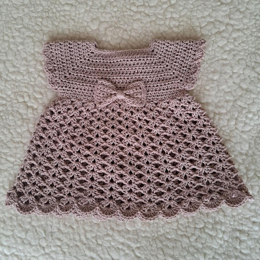 Baby jurkje met bijpassende pantoffeltjes maat 50-56, Ophalen of Verzenden, Nieuw, Meisje, Jurkje of Rokje