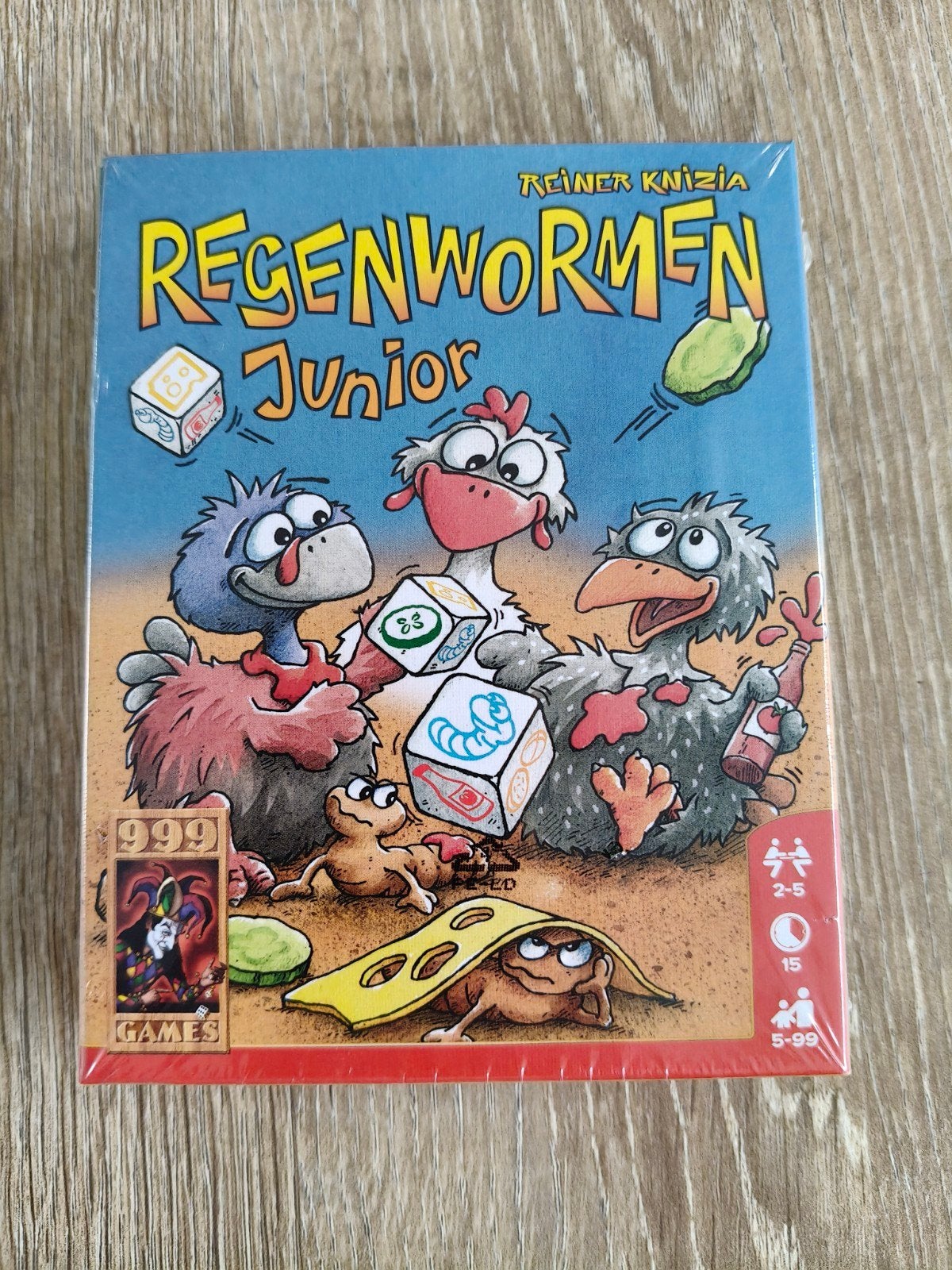nieuw! Regenwormen junior spel, Ophalen of Verzenden, Nieuw