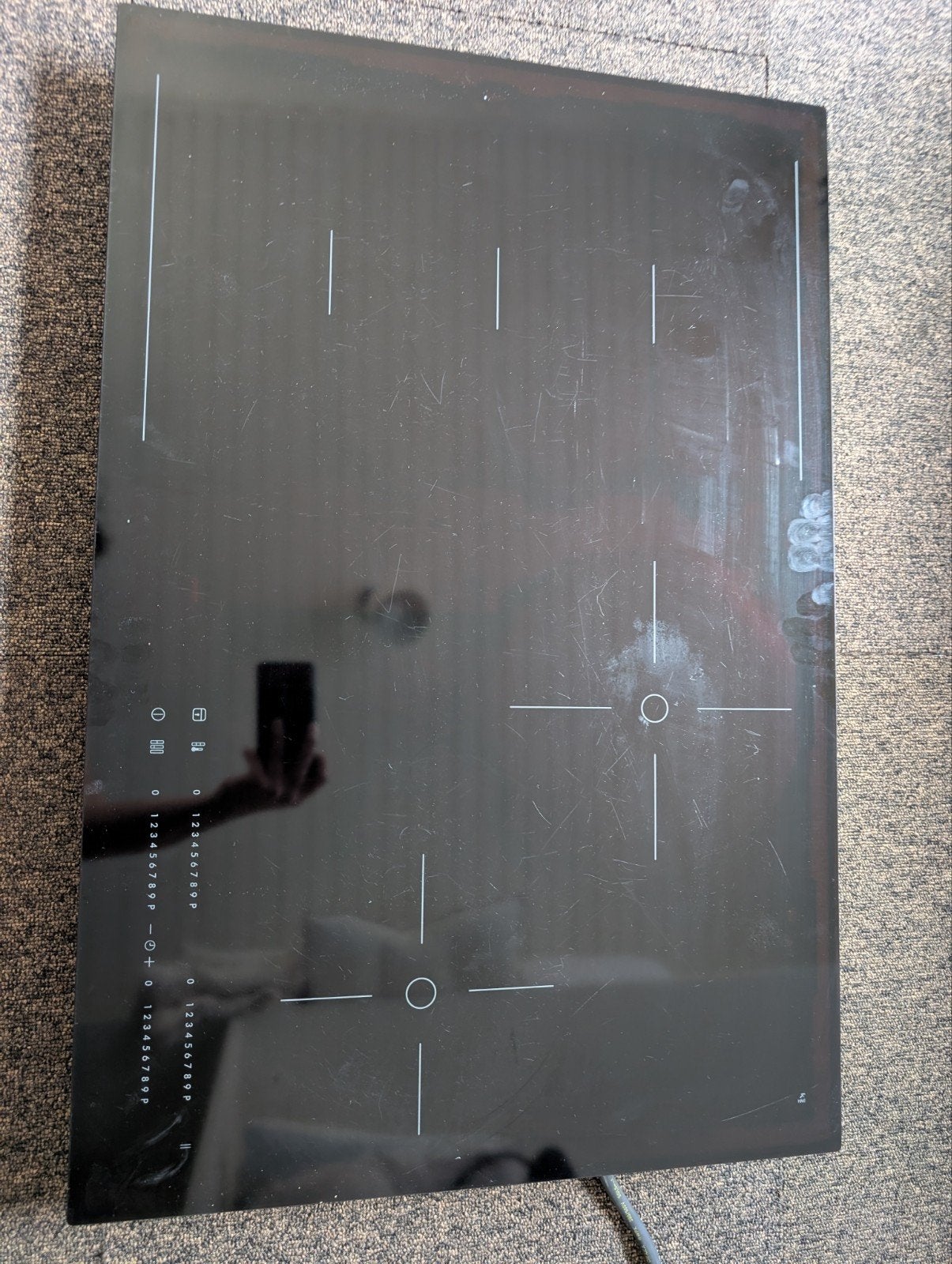 IKEA kookplaat Hogklassig 603.039.33, Ophalen, Gebruikt, 4 kookzones, Inbouw