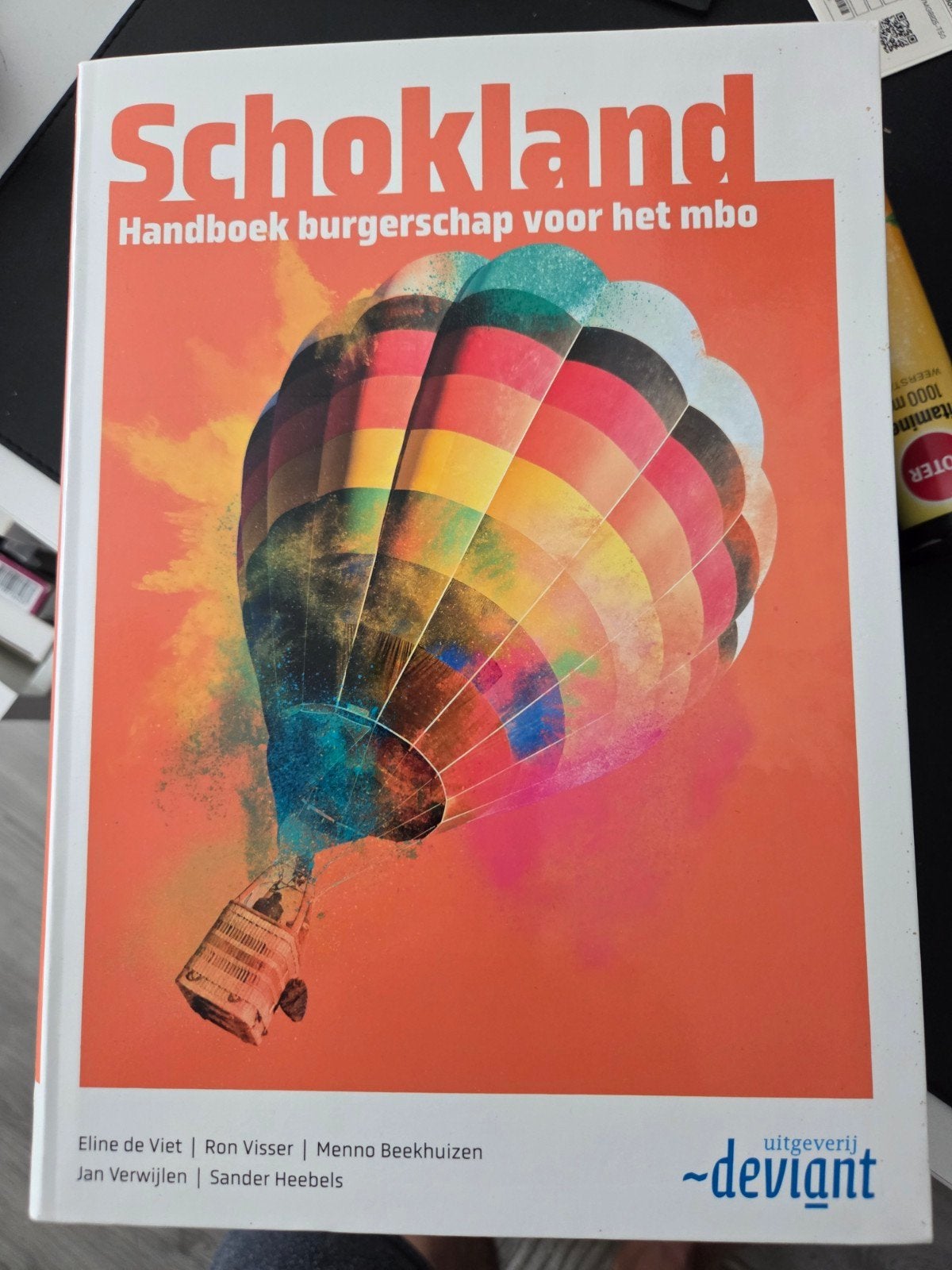 Schokland Handboek burgerschap voor het MBO - NIEUWE STAAT, Boeken, Nieuw, Ophalen of Verzenden, Maatschappijleer, Eline de Viet