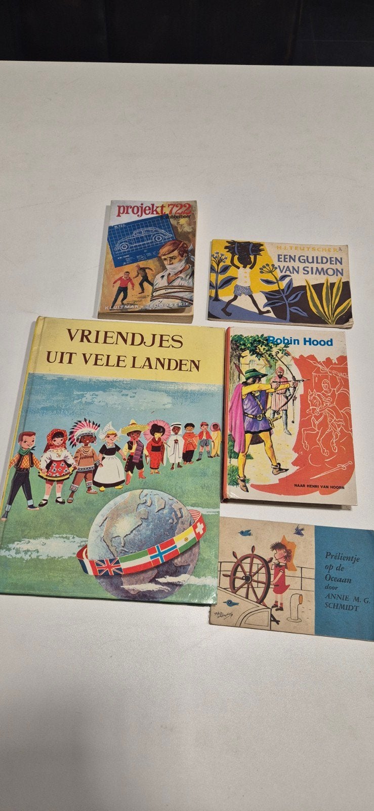 Vintage kinderboekjes, Boeken, Ophalen of Verzenden, Gelezen, Annie M.G. Schmidt, Henri van Hoorn, H.J. Teutscher, Fictie algemeen