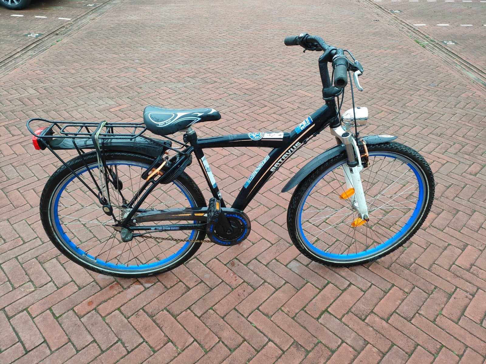 Batavus snake fiets 26 inch met 3 speed, Terugtraprem, Handrem, Ophalen, 26 inch of meer
