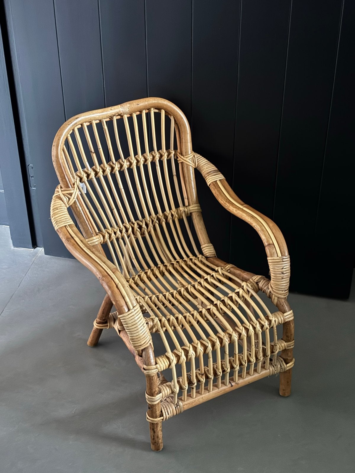 Nieuwe rotan kinderstoel - 57x56x44 cm, Ophalen of Verzenden, Nieuw, Overige typen